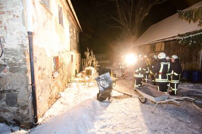 Küchenbrand - Feuerwehreinsatz in Hirschfeld - 