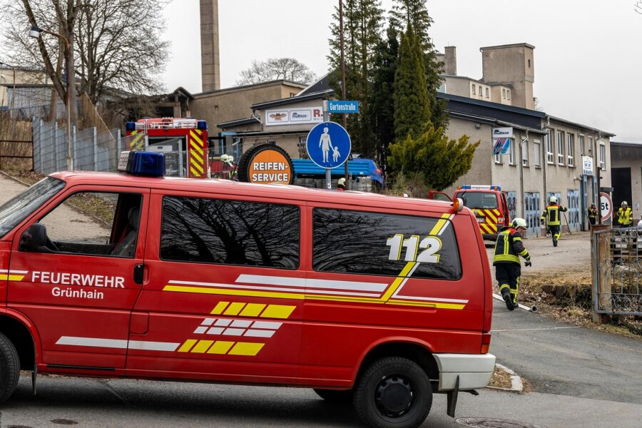Küchenbrand in Grünhainer Firma - In der Küche der Firma hat es am Freitagmittag gebrannt.