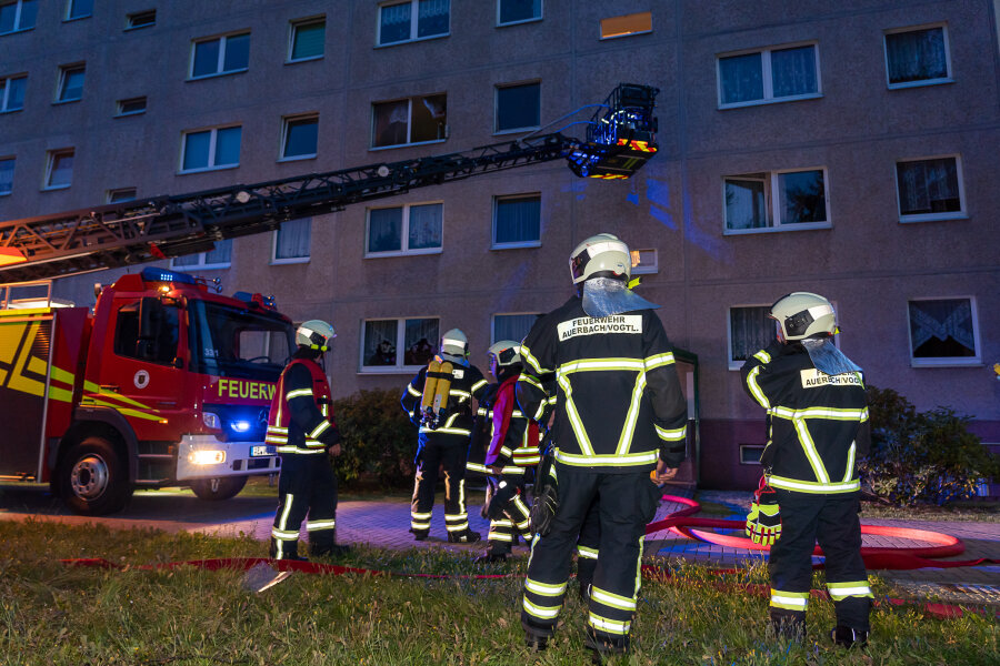 Küchenbrand in Neubaugebiet - Die Feuerwehr wurde gegen 20.20 Uhr alarmiert.