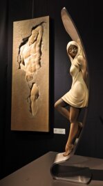 Kultur-Palais zeigt erzgebirgische Kunst - Skulpturen von Robby Schubert. 