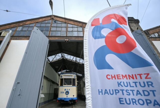 Kulturhauptstadt 2025: Chemnitz will ehemaliges Straßenbahndepot an Zwickauer Straße sanieren und neu nutzen - Aktuell befinden sich in dem ehemaligen Straßenbahndepot das Straßenbahnmuseum und das Uhrenmuseum.