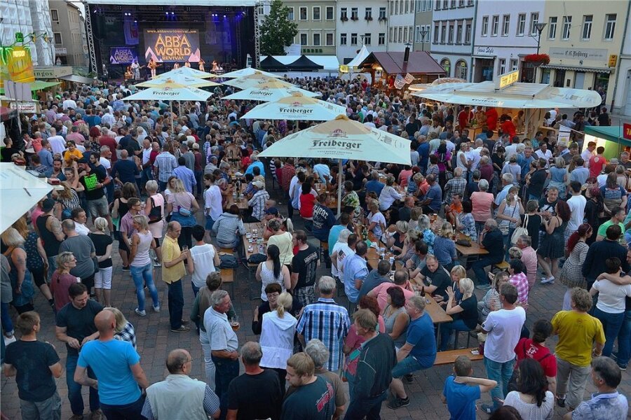 Kulturherbst ersetzt Stadtfest in Frankenberg - Bild aus besseren Tagen: Anders als hier 2018 wird in diesem Jahr kein Stadtfest Gäste anziehen. Dafür gibt es einen Kulturherbst mit mehreren Veranstaltungen.