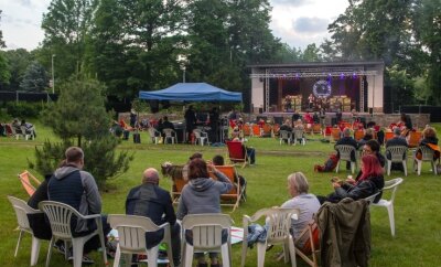 Kultursommer: Glauchau setzt auf kleinere Events - Zum Picknick-Konzert kamen im Juni vergangenen Jahres etwa 200 Besucher. Damals gab es noch Corona-Beschränkungen. 