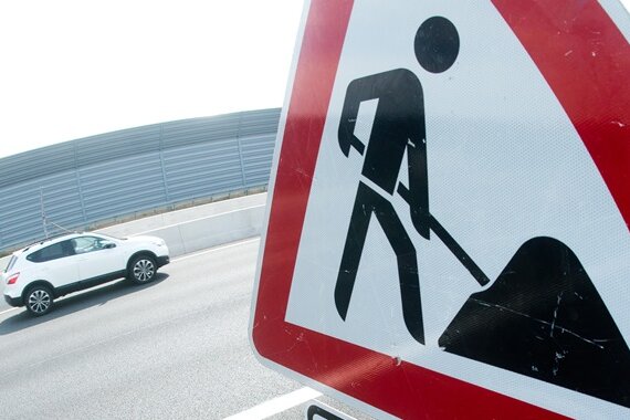 Landesamt kündigt Bauarbeiten auf Autobahnen in Chemnitz an - 