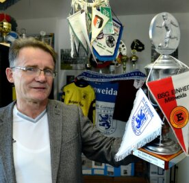 "Landesliga ist auch eine Bürde" - Seit 1969 ist Harald Kaehs Mitglied beim SV Germania Mittweida und seit 2003 Vorsitzender des Vereins, der in der DDR-Zeit als BSG Einheit Mittweida antrat und 1990 zum alten Namen zurückkehrte. 