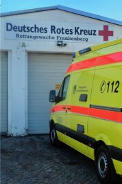 Landkreis Mittelsachsen findet für Frankenberger Rettungswache "optimalen Standort" - Für die alte Rettungswache des DRK in Frankenberg am Rittergut soll eine Ersatzlösung gefunden werden.