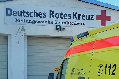 Landkreis Mittelsachsen findet für Frankenberger Rettungswache "optimalen Standort" - Für die alte Rettungswache des DRK in Frankenberg am Rittergut soll eine Ersatzlösung gefunden werden.