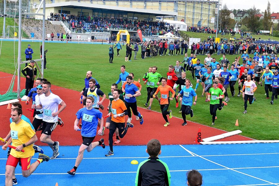 Landkreislauf: Kreissportbund Mittelsachsen vermisst noch einige Stammgäste - Im Jahr 2017 wurde der Landkreislauf zuletzt in Mittweida ausgetragen. Mehr als 1000 Teilnehmer waren dabei.