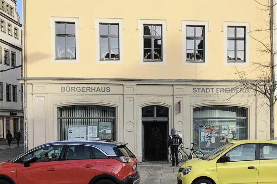 Landratsamt Mittelsachsen bietet Wohngeldrechner an - Die Freiberger Wohngeldstelle befindet sich im Bürgerhaus Obermarkt 21. 