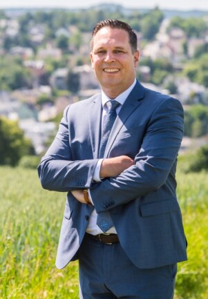Der Neuwürschnitzer Rico Anton kandidiert zur nächsten Landratswahl des Erzgebirgskreises für die CDU. 