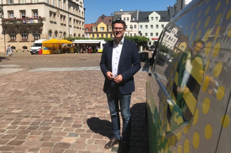 Der Döbelner OB Sven Liebhauser will nun in den Wahlkampf zum zweiten Wahlgang der Landratswahl starten.