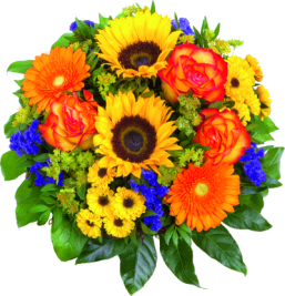 Lassen Sie Blumen sprechen - mit Valentins - "Sunny Day" Blumenstrauß