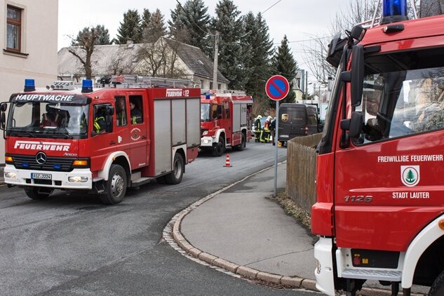 Lauter: Kabelbrand löst Feuerwehreinsatz aus - 