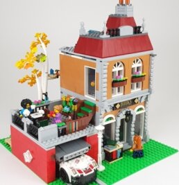 Lego-Bauer ohne Pause aktiv - Ein Schmuckstück ist dieser Lego-Buchladen, der vom elfjährigen Mathis gebaut wurde. 