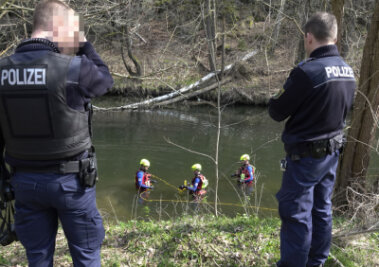 Leiche in Zschopau-Fluss entdeckt - 