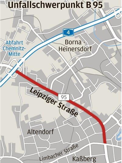 Leipziger Straße in Chemnitz soll sicherer werden - 