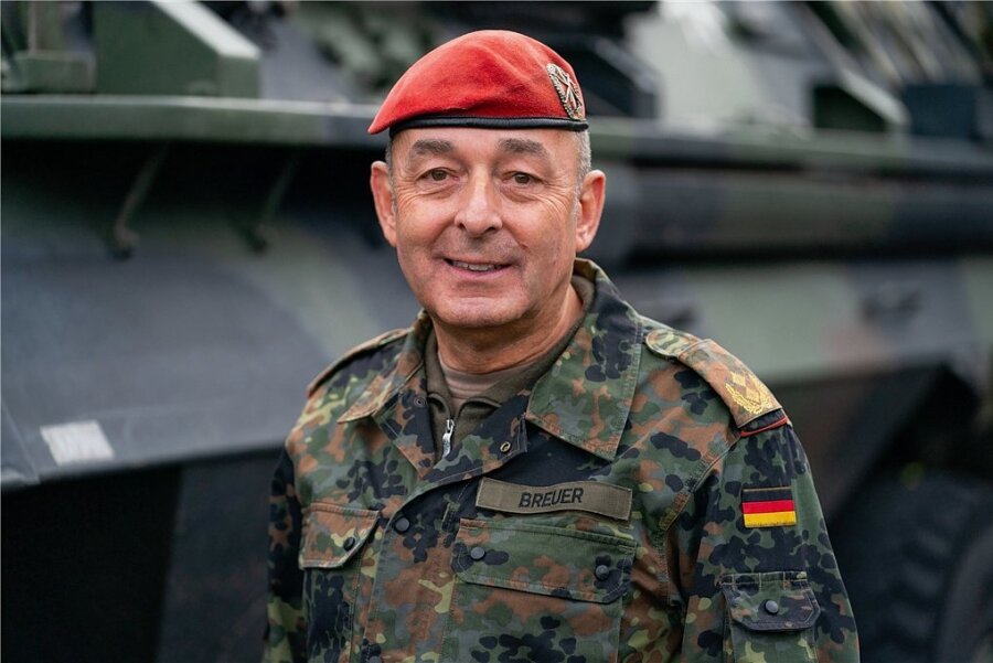 Erst Fluthilfe in Sachsen, jetzt Coronahilfe bundesweit: Generalmajor Carsten Breuer. 