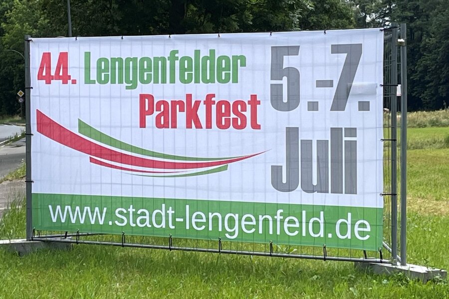 Lengenfelder Parkfest: Trotz Public-Viewing-Absage gibt es anderen sportlichen Höhepunkt - Das 44. Parkfest lädt vom Freitag bis Sonntag dieser Woche nach Lengenfeld ein.
