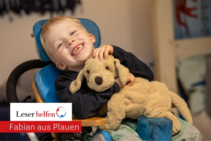 „Leser helfen“: Ein ganz normales Kinderzimmer für Fabian - Fabian ist ein lebenslustiger kleiner Junge. In diesem Jahr ist er in die Schule gekommen.