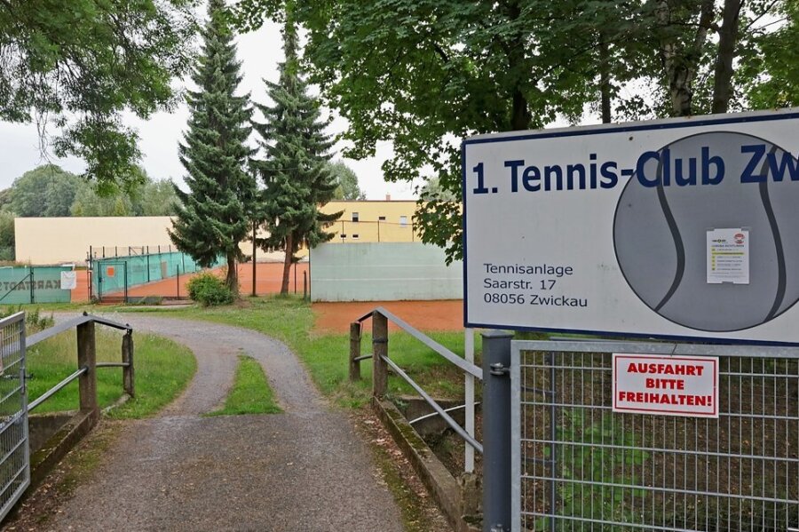 Letztes Match gespielt: 1. Tennisclub Zwickau muss Anlage an Saarstraße aufgeben - Die Tage der Tennisanlage an der Saarstraße in Zwickau sind gezählt. 