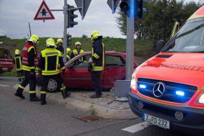 Lichtenstein: Frau in Auto eingeklemmt - 
