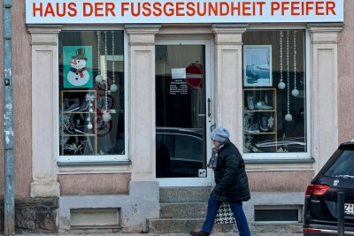 Lichtenstein: Ladenlokal ist wieder vergeben - An der Hartensteiner Straße 28 befindet sich jetzt das Haus der Fußgesundheit.