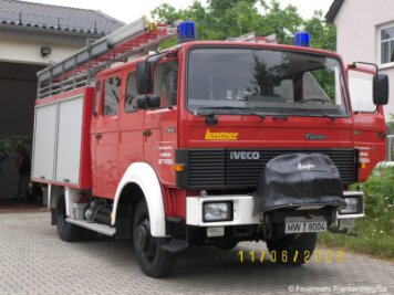 Lieferverzögerungen: Feuerwehren in Mittelsachsen warten auf neue Fahrzeuge - Löschgruppenfahrzeug 16 mit Tragkraftspritze der FFW Irbersdorf: Es kam 2020 nicht durch den Tüv und wurde ausgemustert. 