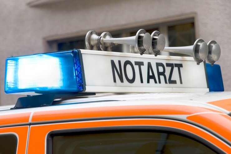 Limbach-Oberfrohna: 61-Jähriger bei Unfall schwer verletzt - 