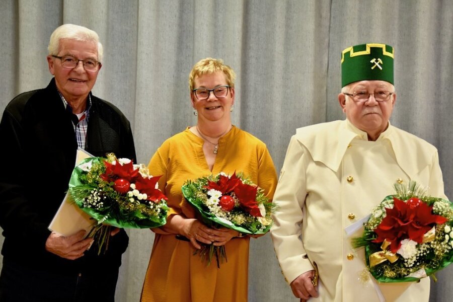 Limbach-Oberfrohna: Diese drei haben Würdigung verdient - In diesem Jahr für ihr besonderes Engagement geehrt: Jörn Eisele, Manuela Peters und Pavel Schurmann (von links). 