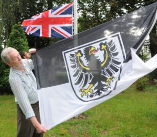 Fahne / Flagge Ostpreußen, Deutschland, Historisches