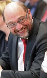Linke und Grüne blicken mit Argwohn auf Martin Schulz - SPD-Kanzlerkandidat Martin Schulz  sorgt für Zuversicht bei den Genossen. Linke und Grüne fragen sich indes, wofür Schulz steht.