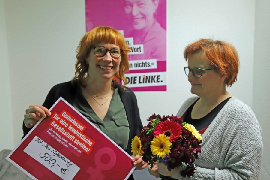 Linke vergibt Frauenpreis - Ines Stefanowsky