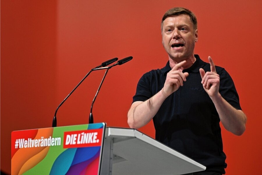 Linken-Vorsitzender Martin Schirdewan hält die gegenwärtigen Dissonanzen in der Partei für wenig hilfreich. 