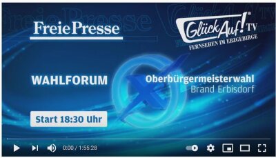 Livestream zum Wahlforum für die OB-Wahl in Brand-Erbisdorf - 