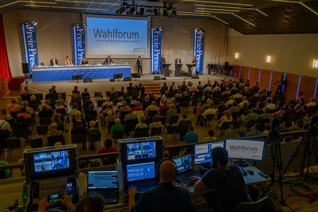 Liveticker: Die Schlussrunde beim Chemnitzer OB-Wahlforum der "Freien Presse" - 