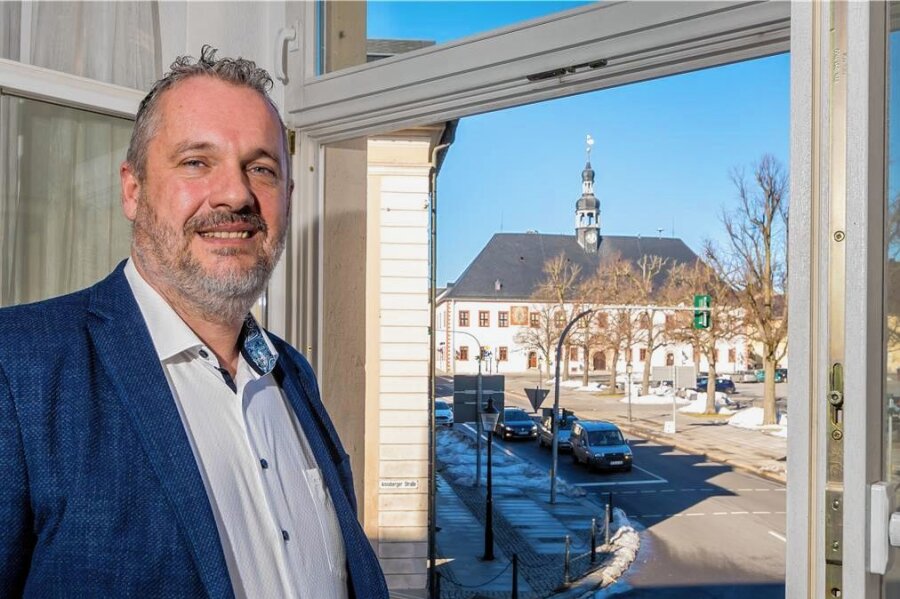 Löst sich die Innenstadt-Initiative in Marienberg auf? - Der Vorsitzende des Gewerbevereins und Sprecher der Innenstadt-Initiative André Unger. 