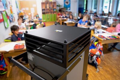 Lüften statt Luftfilter: Geräte in Vogtland-Kitas und Schulen sind rar - Luftfilter zum besseren Schutz vor Corona sind in Schulen und Kindertagesstätten im Landkreis rar. 