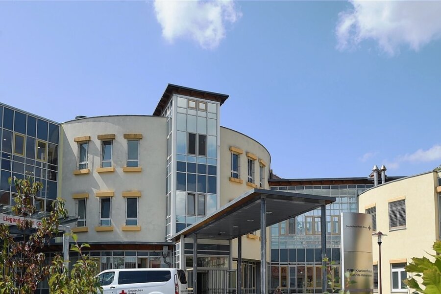 Das DRK Krankenhaus in Rabenstein. 