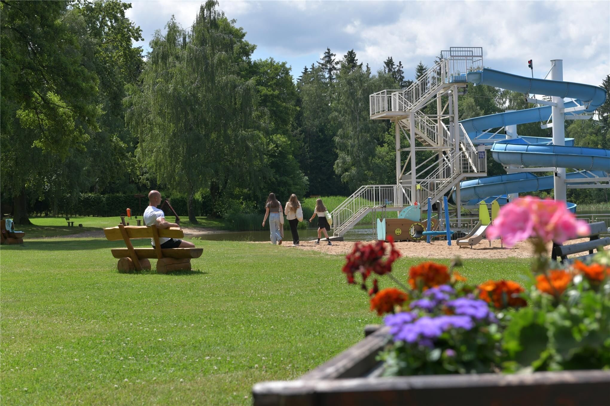 Lust auf Abkühlung? Erzengler in BrandErbisdorf ist in den Ferien