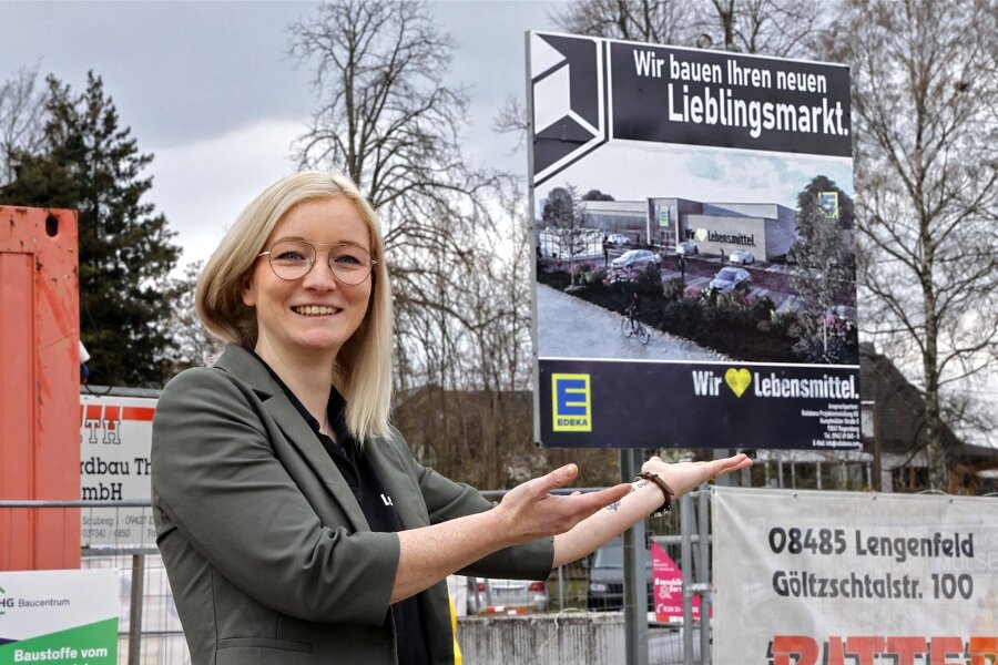 Lust aufs Ländliche: 36-jährige Chemnitzerin wird neuen Edeka in Mülsen leiten - Sabrina Böckel wird Marktleiterin in Mülsen.