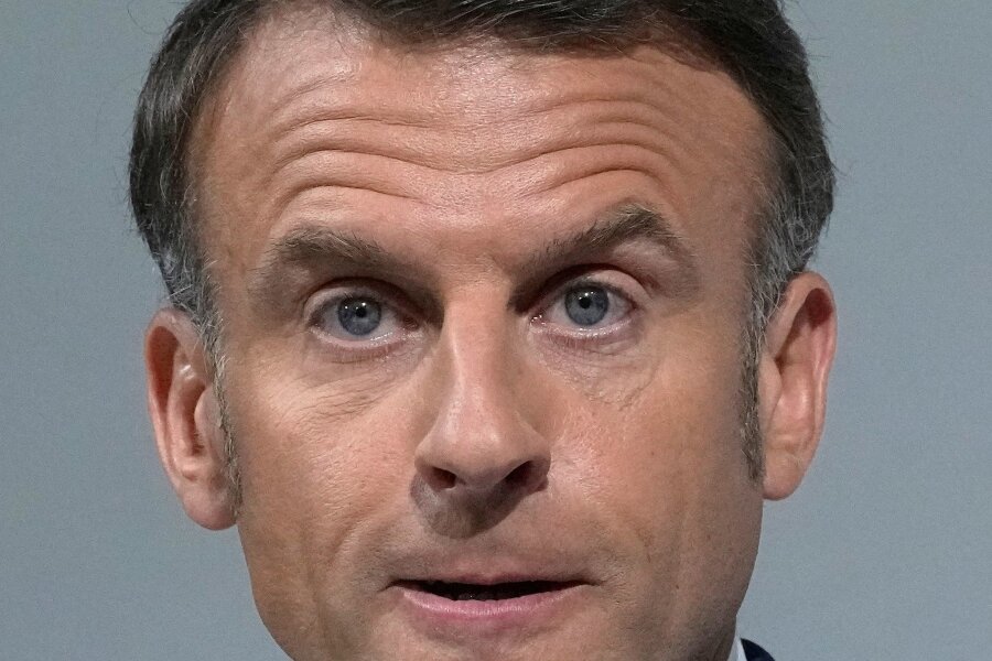 Macron pokert um Unterstützung aus anderen Lagern - Hat Neuwahlen der französischen Parlamentskammer angekündigt: Emmanuel Macron.