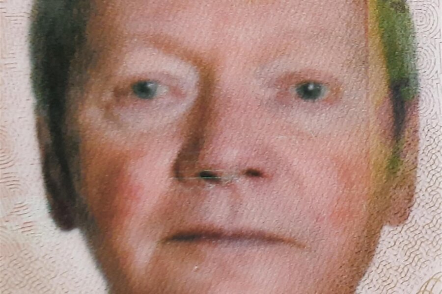 Mann in Glauchau vermisst: 80-Jähriger aus Pflegeheim verschwunden - Seit Samstagnachmittag wird Jürgen A. aus Glauchau vermisst. Das Foto der Polizei stammt von seinem Ausweis.