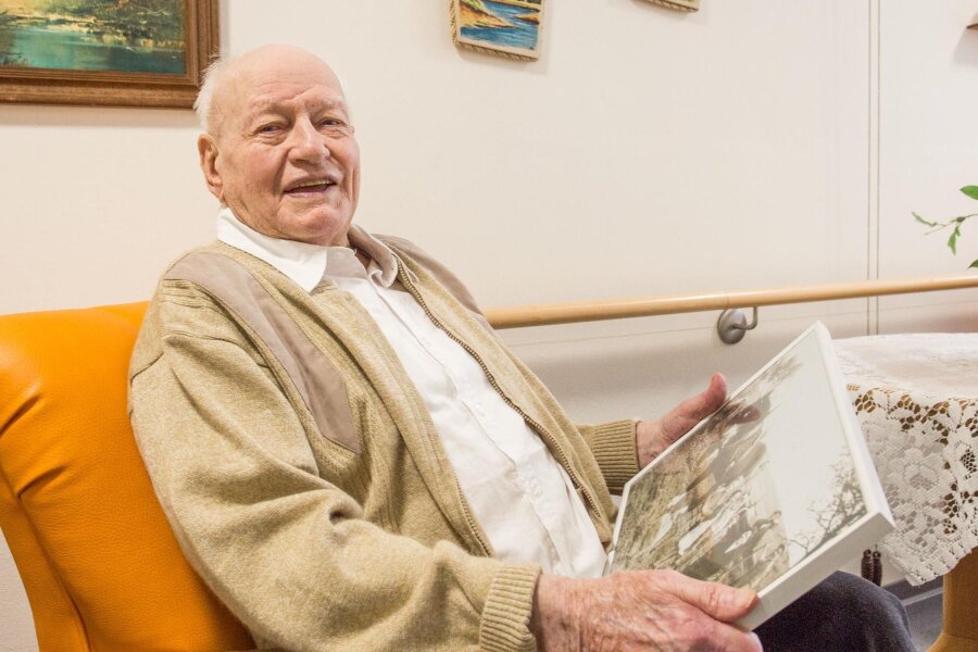 Marienberger feiert 100. Geburtstag - Werner Rösner hat am Sonntag seinen 100. Geburtstag gefeiert.
