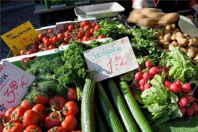 Markttag in Waldenburg: Angebot wird deutlich erweitert - Zum Markttag in Waldenburg gibt es künftig einen Stand mit Gemüse und Obst. 