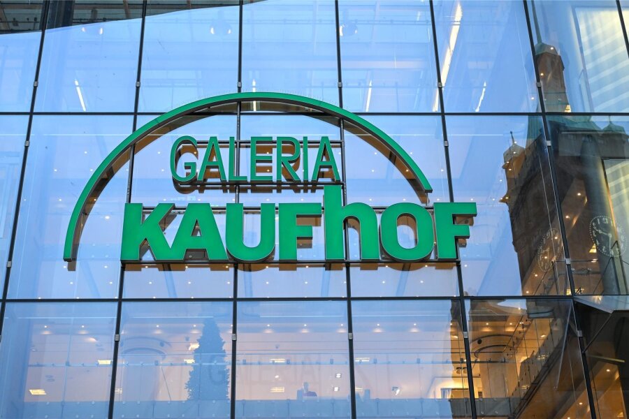 Medienbericht: Chemnitzer Galeria Kaufhof vor der Schließung - Das Chemnitzer Warenhaus Galeria Kaufhof.