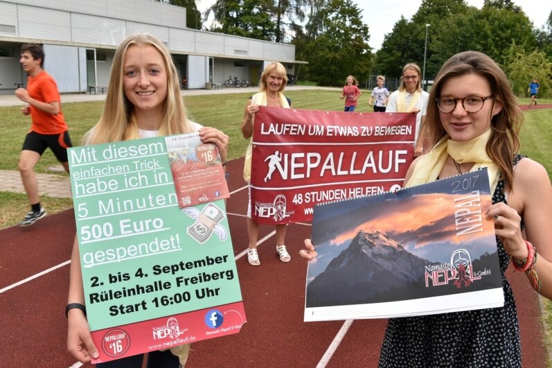 Mehr als 30.000 Euro bei Freiberger Nepallauf gesammelt - 