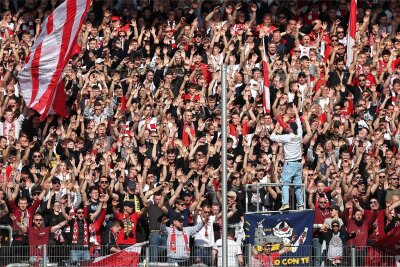 Mehr Fans als in Liga drei – der FSV Zwickau ist Dritter in der Zuschauertabelle - Auf seine Fans kann sich der FSV Zwickau verlassen.