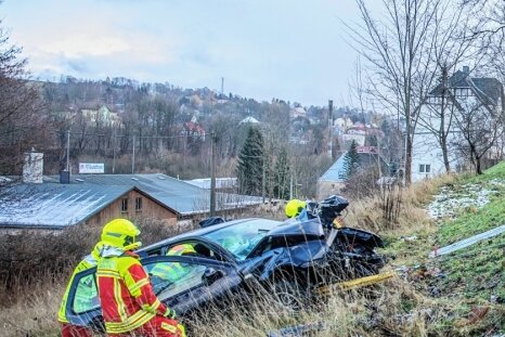 Mehrere Verletzte bei Unfällen im Altkreis Annaberg - Ein Verkehrsunfall hat sich am Donnerstagnachmittag in Bärenstein ereignet.