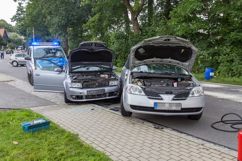 In einem Unfall in Niederwürschnitz sind am Freitagnachmittag mehrere Autos verwickelt gewesen.