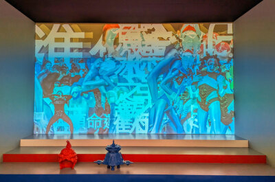 Zwischen Geschichte und Science-Fiction changiert die Videocollage "The Space Warriors an the Diggigrave" des Taiwanesen Su Hui-Yu. Sie ist eigens für die Chemnitzer Ausstellung entstanden.  